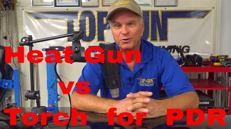 repair sheet metal with heat gun|heat gun vs torch for dent repair.